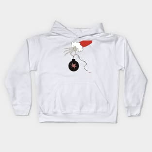 Skeleton Christmas Kids Hoodie